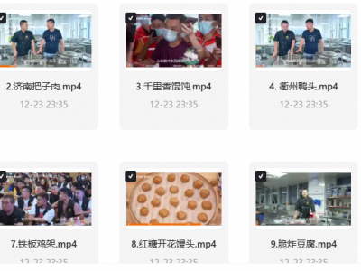 99套小吃配方+创业落地指南总共80G（价值3999）